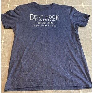 Bent Hook Marina T Shirt Big Cedar Lodge Table Rock Lake Branson Mo New Large